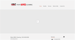 Desktop Screenshot of miamibbqcleaning.com