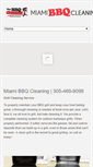 Mobile Screenshot of miamibbqcleaning.com